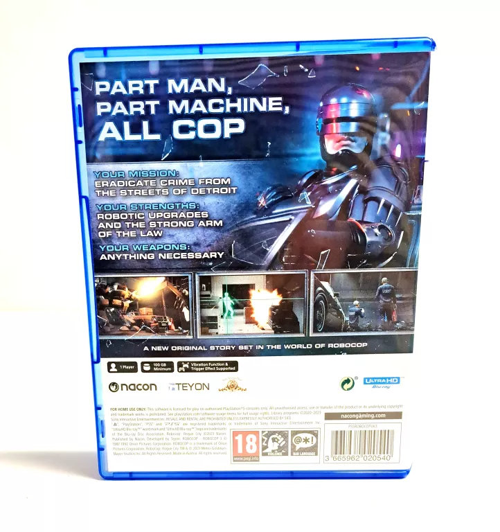 GRA ROBOCOP: ROGUE CITY SONY PLAYSTATION 5 (PS5) NAPISY POLSKIE