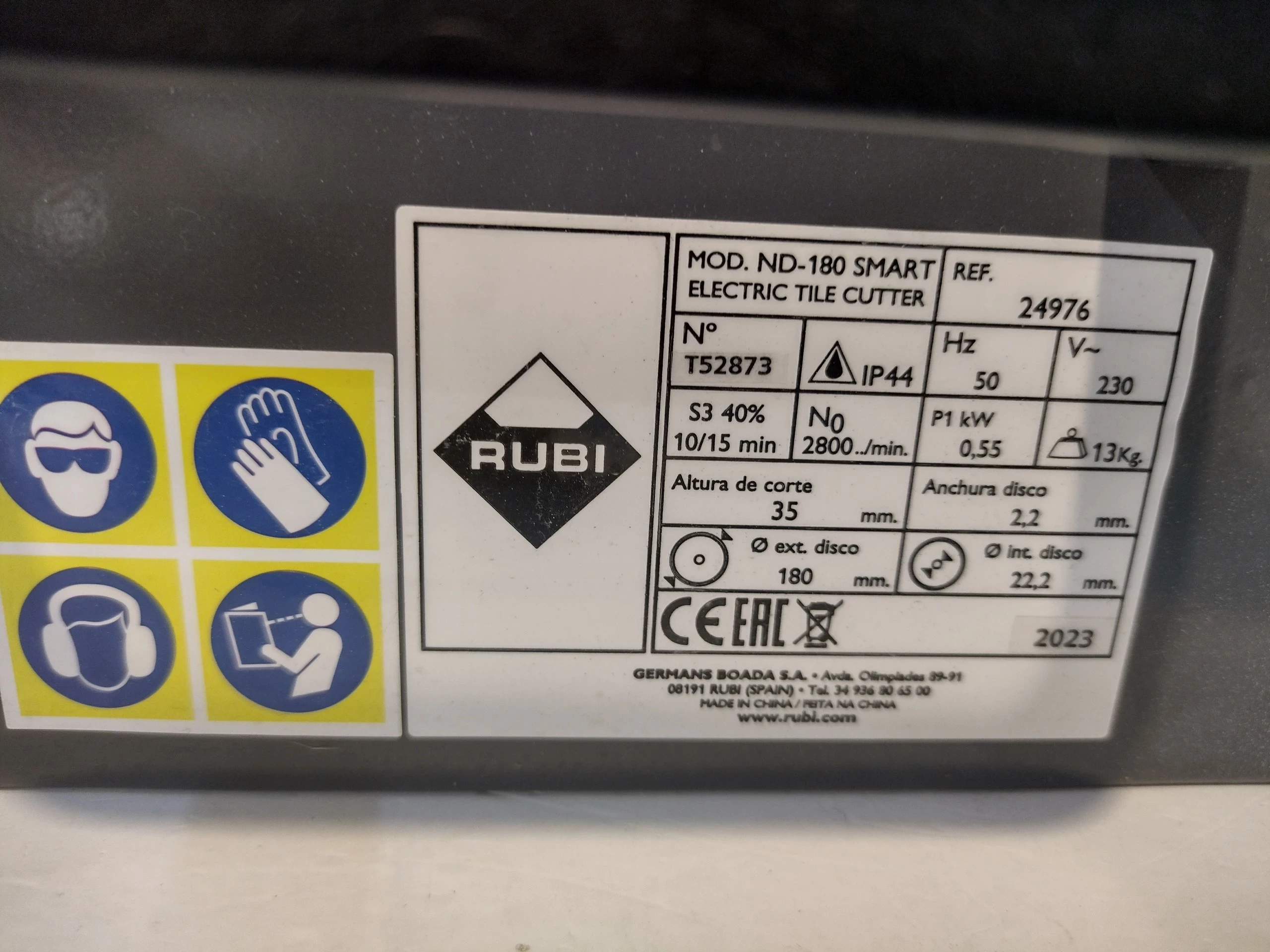 rubi-nd-180-przecinarka-do-glazury-plytek-jak-nowa-maksymalna-grubosc-ciecia-plytki-przy-90-stopniach-35