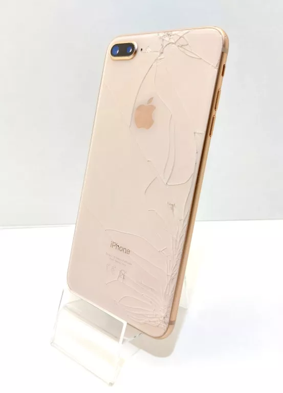 TELEFON APPLE IPHONE 8 PLUS 3/64GB BAT 78% ZBITE PLECY