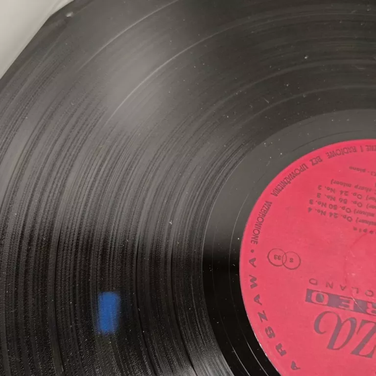 PŁYTA WINYLOWA WITOLD MAŁCUŻYŃSKI CHOPIN