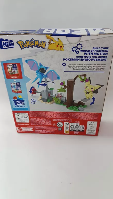 KLOCKI POKEMON 84 KOMPLET