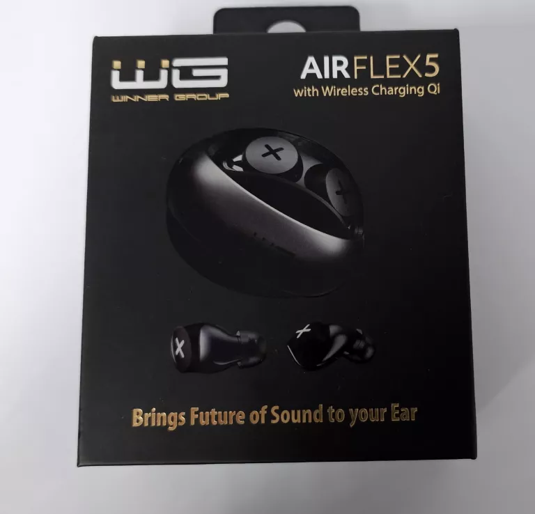 SŁUCHAWKI BT WG AIRFLE X5 W PUDEŁKU - KOMPLET