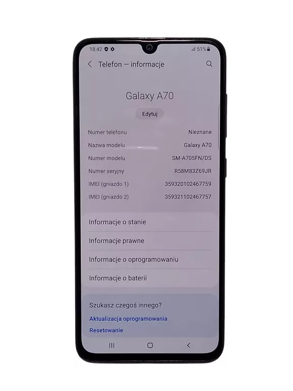 TELEFON SAMSUNG GALAXY A70 6/128GB