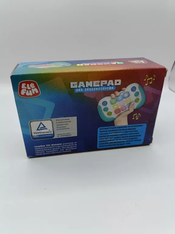 GRA ZRĘCZNOŚCIOWA ELEFUN GAMEPAD 5 TRYBÓW GRY