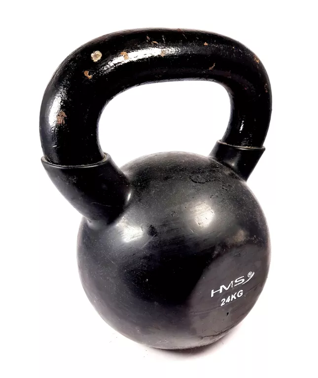 HANTLA KETTLEBELL ŻELIWNA 24 KG HMS