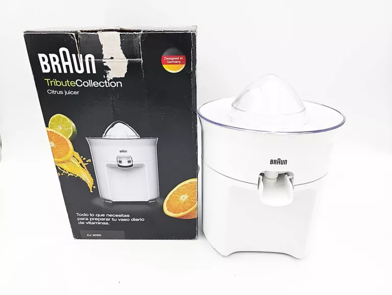 BRAUN TRIBUTE COLLECTION CJ 3050 WYCISKARKA DO CYTRUSÓW 60W 0,35L