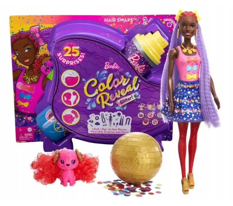 LALKA BARBIE COLOR REVEAL IMPREZOWE STYLIZACJE