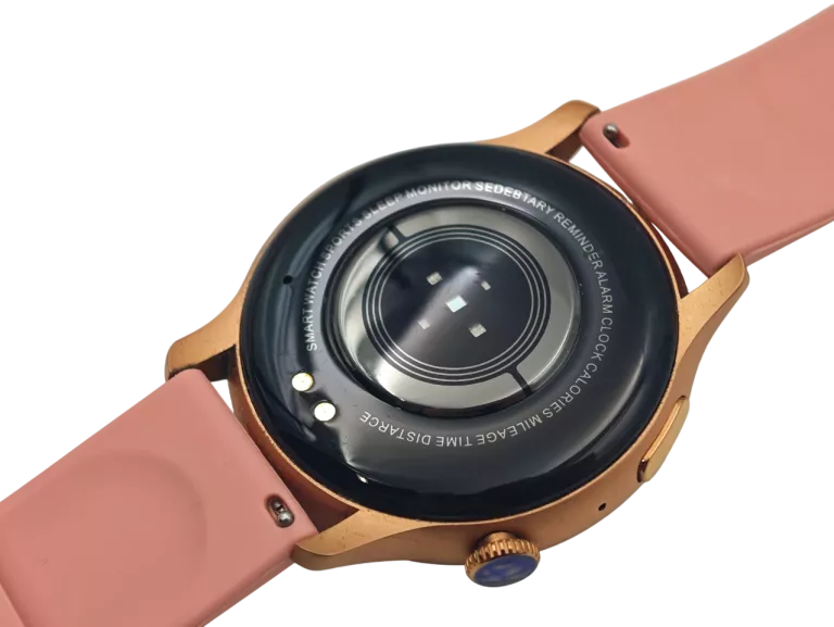 SMARTWATCH DAMSKI AMOLED RÓŻOWY + POWERBANK HAMA 12750MAH