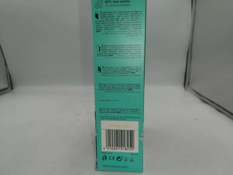 MASZYNKA BRAUN STYLING KIT SK3300 4 W 1 PUDEŁKO KOMPLET