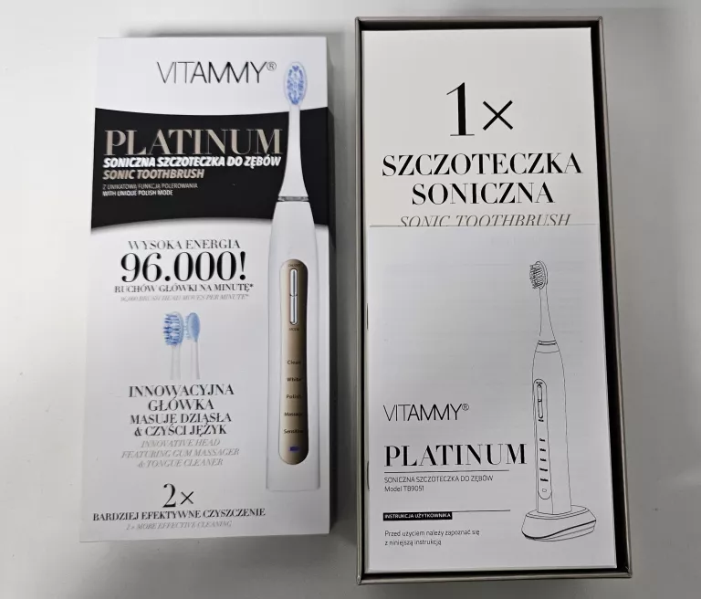 VITAMMY PLATINUM SONICZNA SZCZOTECZKA