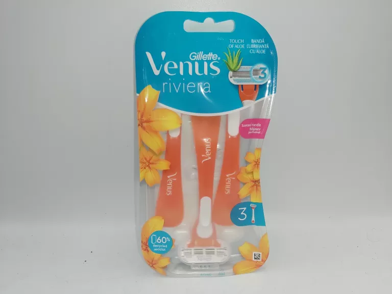 MASZYNKA GILLETTE VENUS RIVIERA 3 SZT