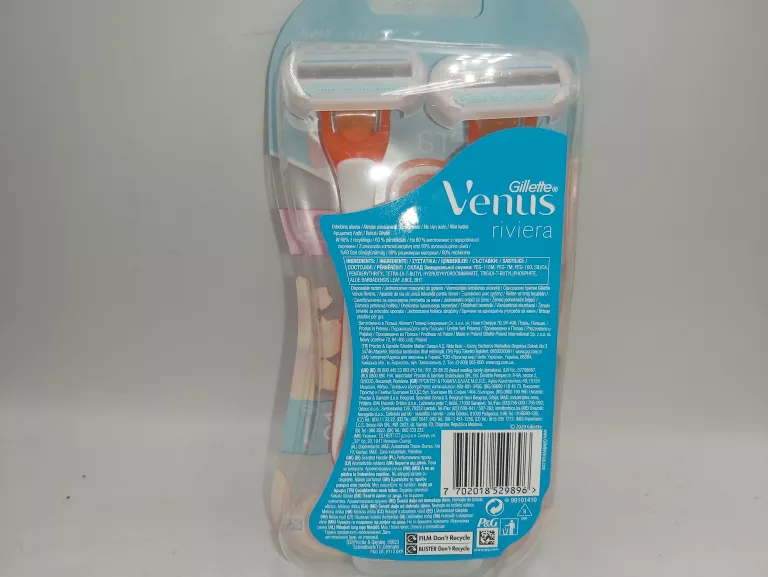 MASZYNKA GILLETTE VENUS RIVIERA 3 SZT