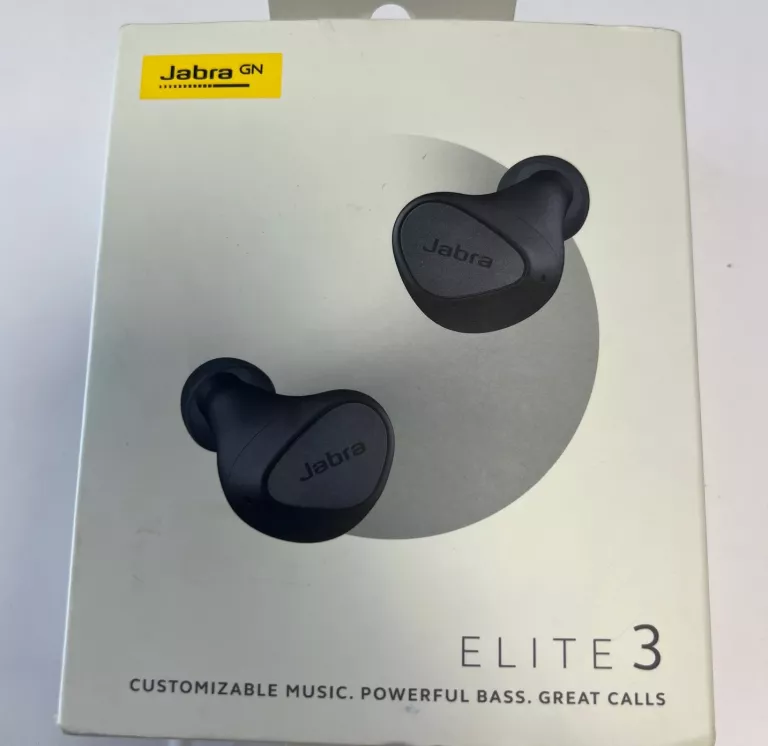 JABRA ELITE 3 ACTIVE SŁUCHAWKI CZARNE PUDE