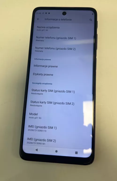 MOTOROLA MOTO G51 5G 4/64GB PUDEŁKO