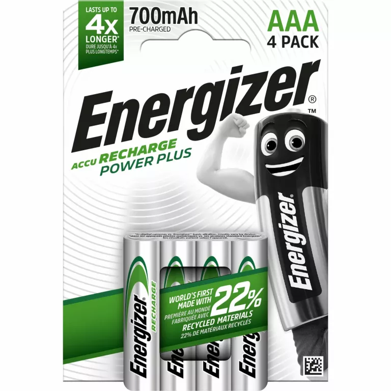 AKUMULATORY AAA ENERGIZER 4-PACK 700 MAH