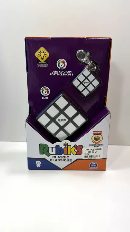 KOSTKA RUBIKA 3X3 Z BRELOKIEM