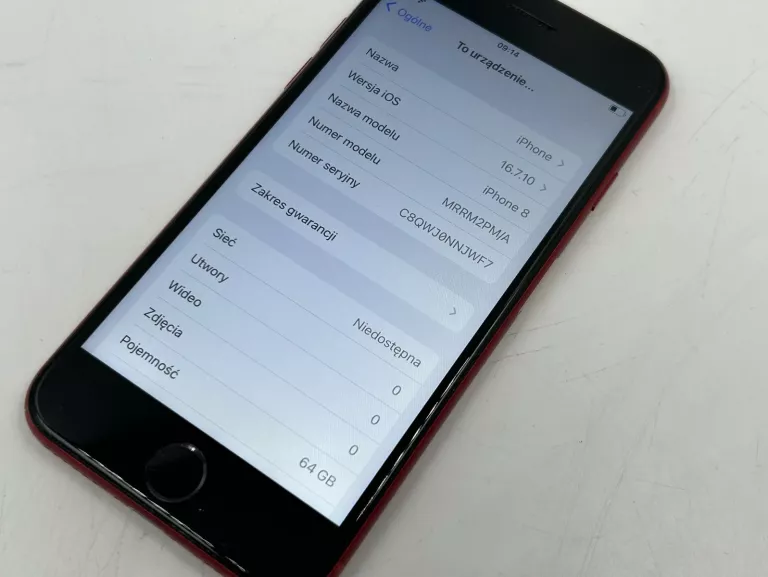 APPLE IPHONE 8 64GB KONDYCJA 100%/ OPIS!!