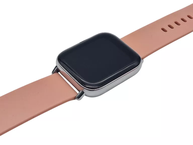SMARTWATCH P32D RÓŻOWY 1,7" KROKOMIERZ ANDROID IOS