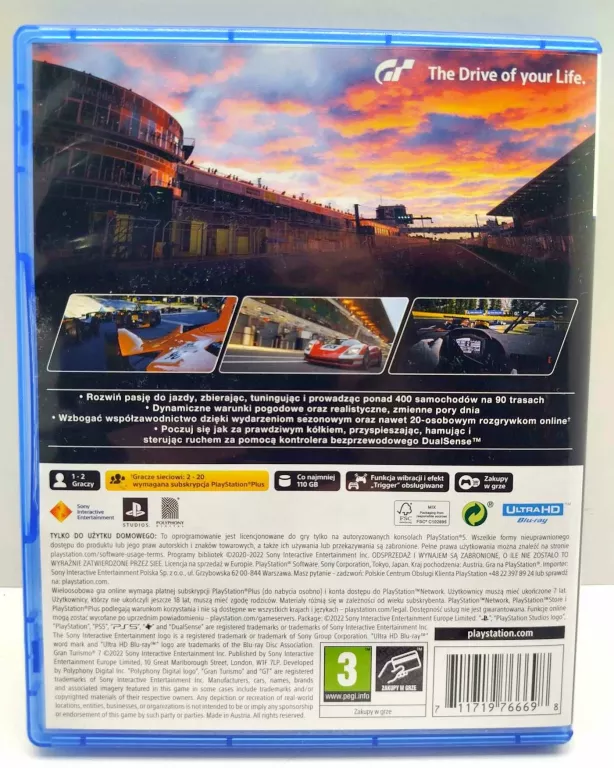 GRA PS5 GRAN TURISMO 7