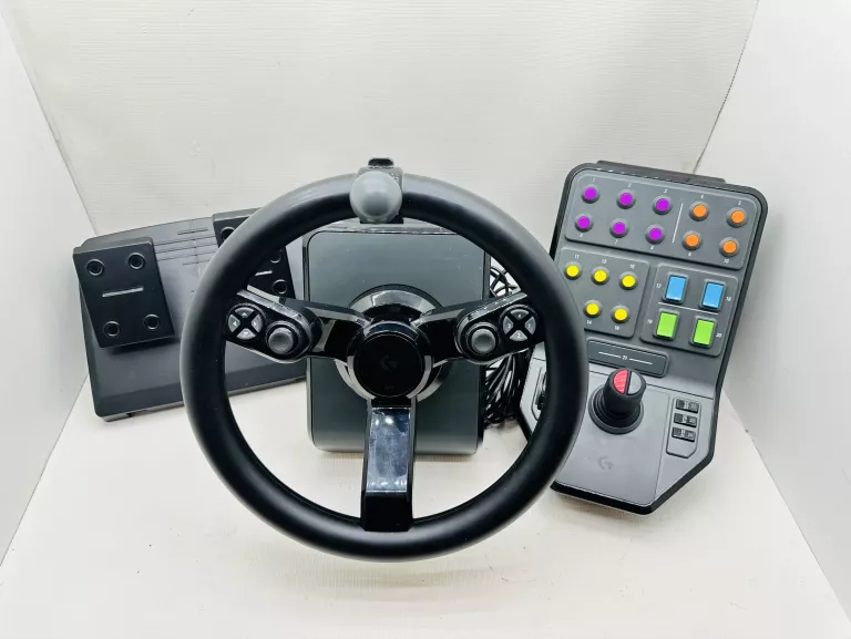 KIEROWNICA LOGITECH G SAITEK J-U0007 FARMING  HEAVY EQUIPMENT BUNDLE