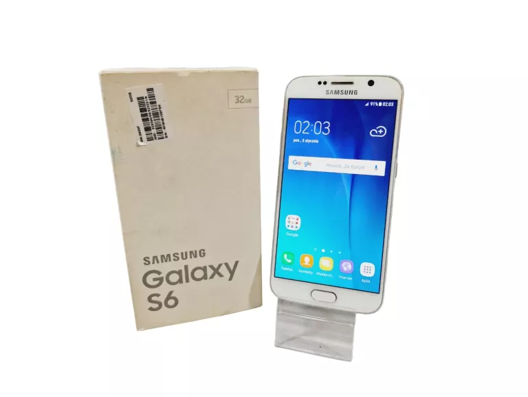 SMARTFON SAMSUNG GALAXY S6 3GB/32GB BIAŁY
