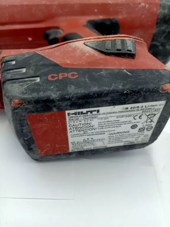 GWOŹDZIARKA OSADZAK HILTI BX 3-ME Z ŁADOWARKĄ