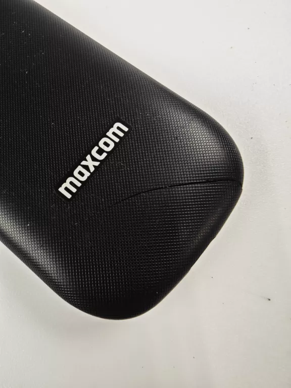 TELEFON MAXCOM MM724 (Z TYŁU PĘKNIĘTA OBUDOWA)