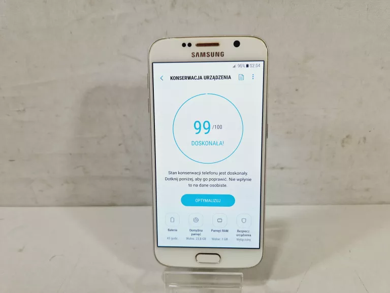 SMARTFON SAMSUNG GALAXY S6 3GB/32GB BIAŁY