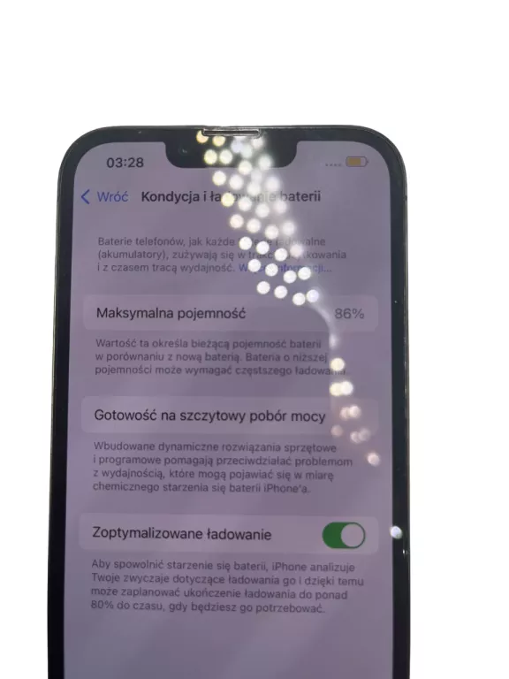 TELEFON APPLE IPHONE 13 PRO 256GB ALPEJSKA ZIELEŃ 86% KONDYCJI BATERII