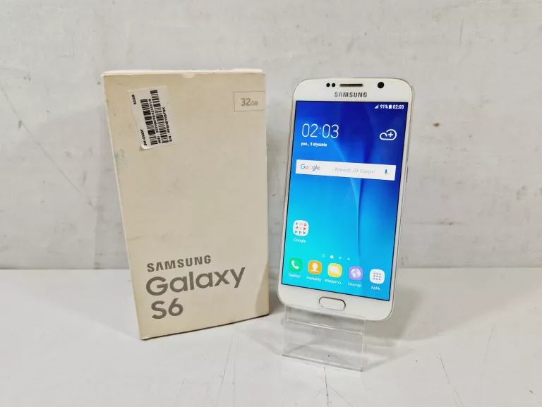 SMARTFON SAMSUNG GALAXY S6 3GB/32GB BIAŁY