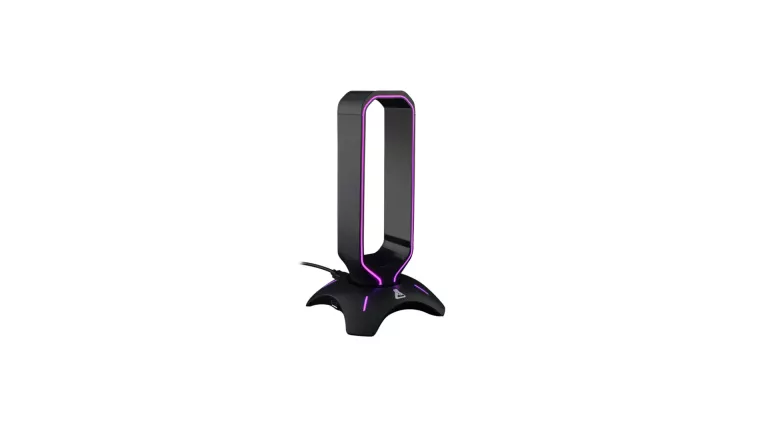 G-LAB K-STAND RADON STOJAK NA SŁUCHAWKI PODŚWIETLENIE RGB USB 2X 2.0