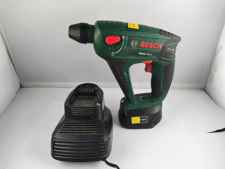 MŁOTOWIERTARKA BOSCH UNEO MAXX + ŁADOWARKA + 2 AKU