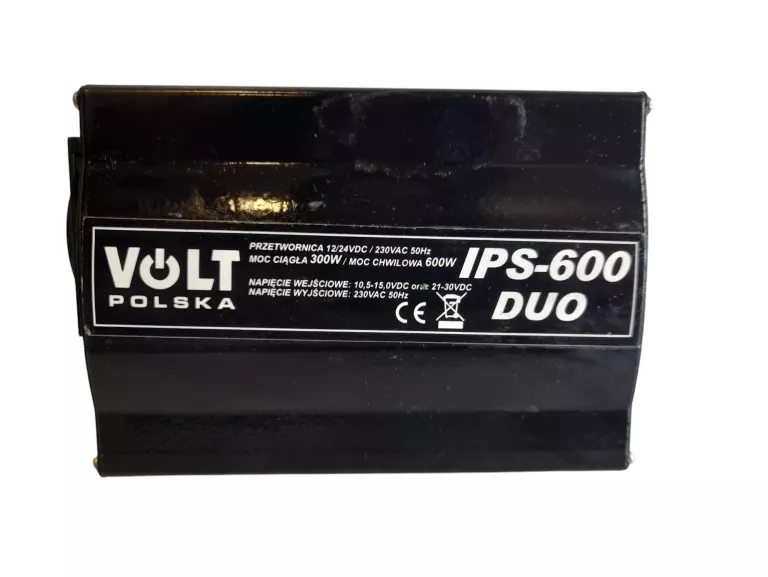 PRZETWORNICA NAPIĘCIA VOLT 12V 24V 230V 300W DUO