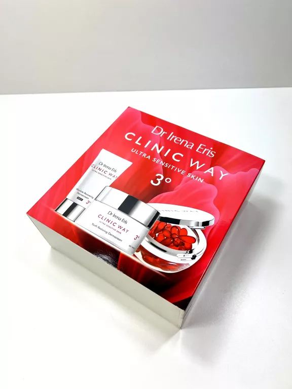 DR IRENA ERIS CLINIC WAY 3 KREM DZIEŃ+NOC+DERMOKAPSUŁKI 50ML+30ML+30KAPS