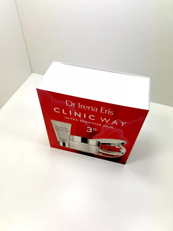 DR IRENA ERIS CLINIC WAY 3 KREM DZIEŃ+NOC+DERMOKAPSUŁKI 50ML+30ML+30KAPS