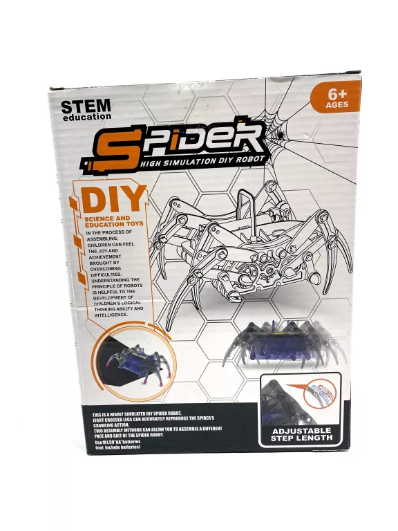 ROBOT SOLARNY PAJĄK MODEL DO SKŁADANIA EDUKACYJNY POJAZD