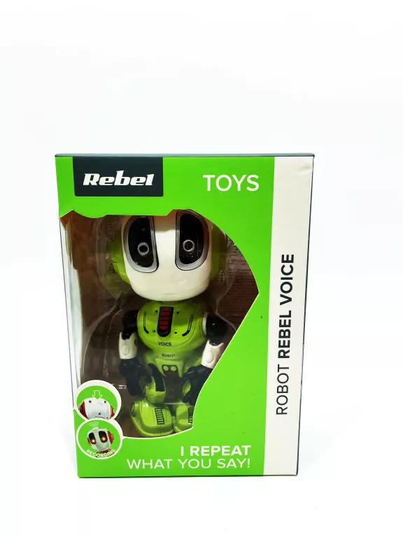 ROBOT REBEL VOICE GREEN - POWTARZA SŁÓWKA