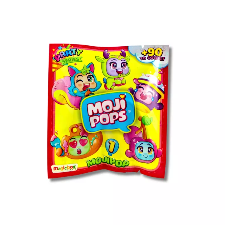 MOJIPOPS PARTY. SASZETKA Z FIGURKĄ
