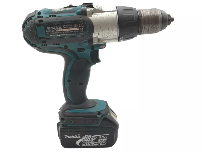 WKRĘTARKA MAKITA BHP 451 + AKUMULATOR 3.0 AH
