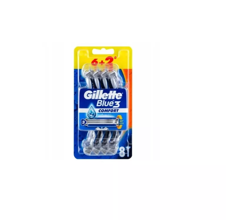 MASZYNKA DO GOLENIA GILLETTE BLUE 3 PLUS COMFORT 6+2