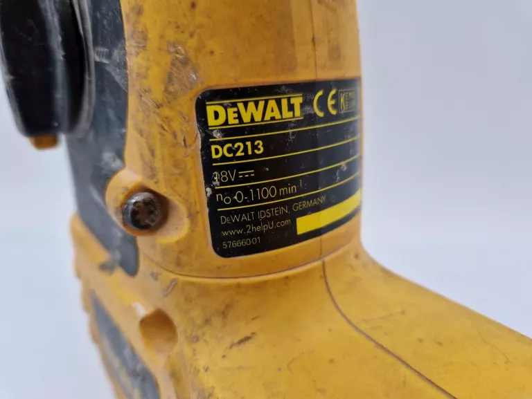 MŁOTOWIERTARKA UDAROWA DEWALT DC213 AKUMULATOR + ŁADOWARKA