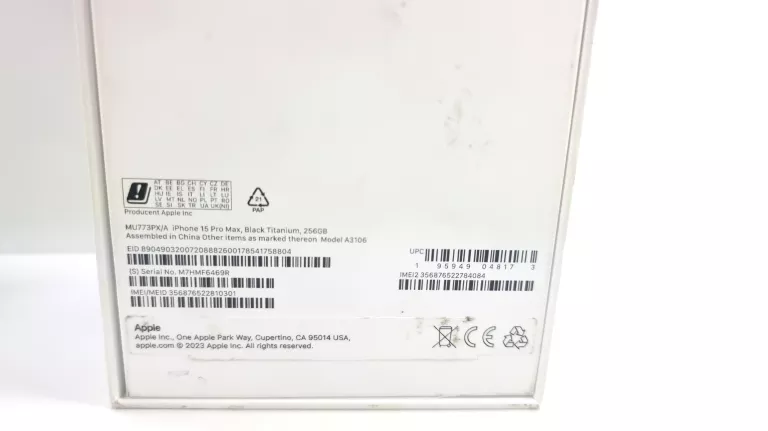 TELEFON IPHONE 15 PRO MAX 100% KONDYCJA BATERII #T-MOBILE