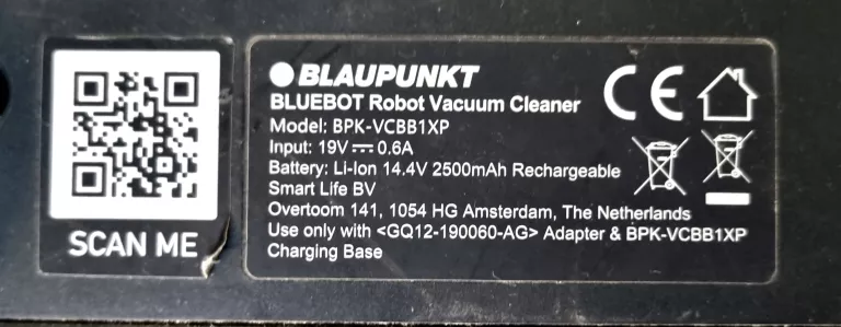 ROBOT SPRZĄTAJĄCY BLAUPUNKT BLUEBOT ROBOT VACUUM CLEANER