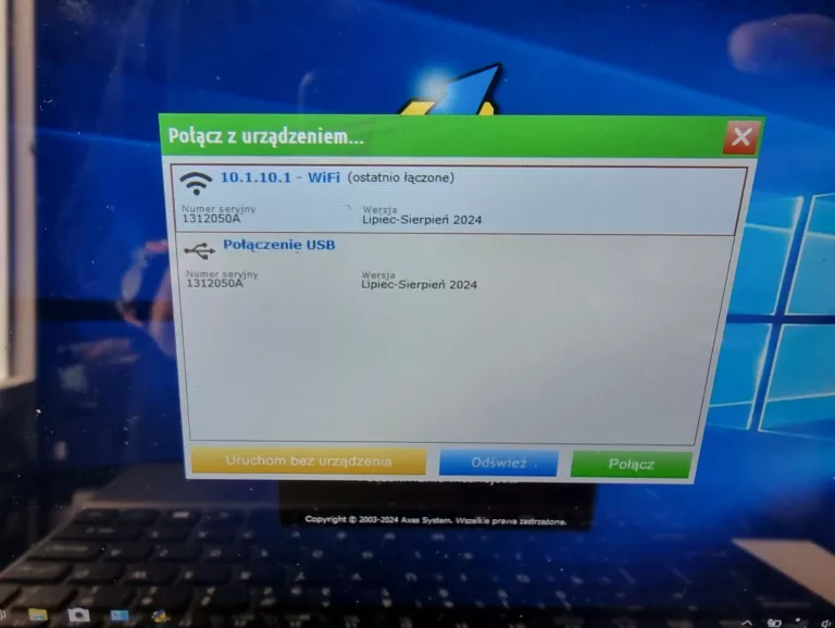 TESTER DIAGNOSTYCZNY CDIF/3 Z LAPTOPEM