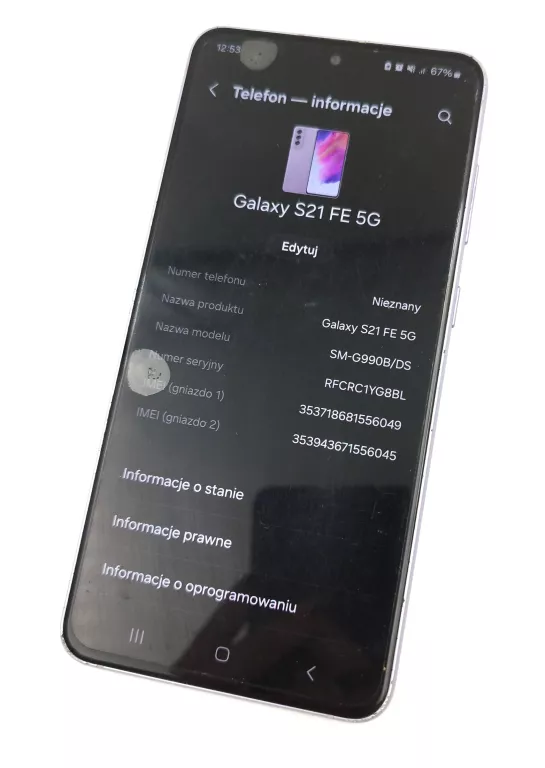 TELEFON SAMSUNG GALAXY S21 FE 5G 6/128GB