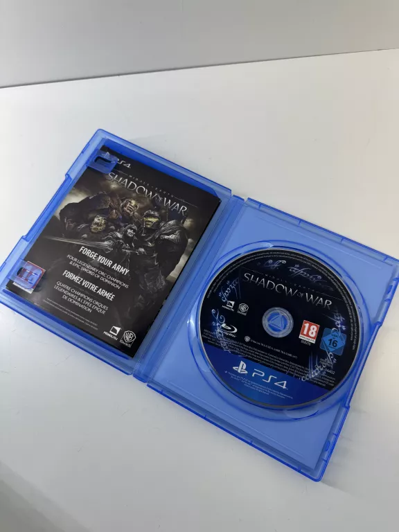 GRA NA PS4 SHADOW OF WAR CIEŃ WOJNY [240822015]