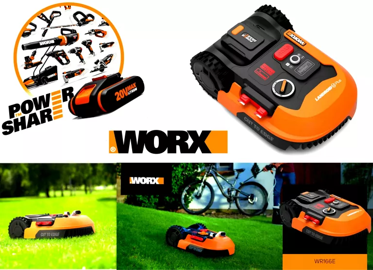 ROBOT KOSZĄCY WORX LANDROID WR166E M600 PLUS DO 600M2 MEGA PROMOCJA!