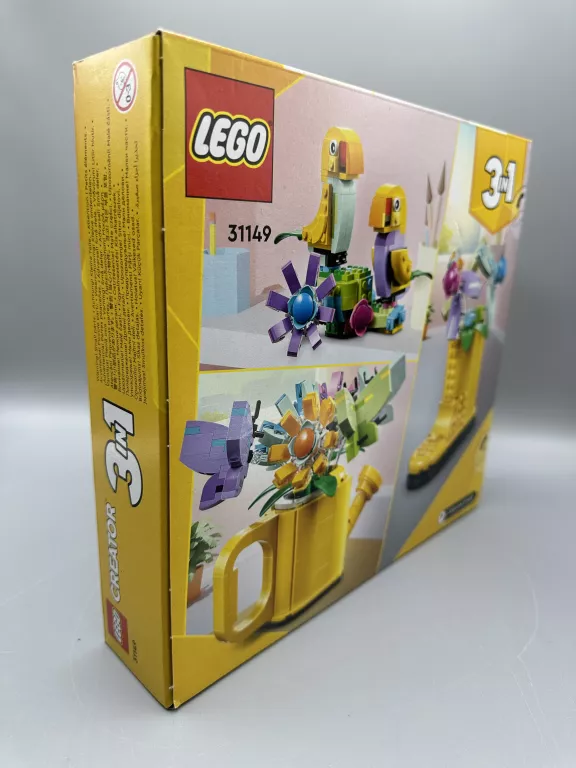 LEGO 31149 CREATOR KWIATY W KONEWCE 3W1