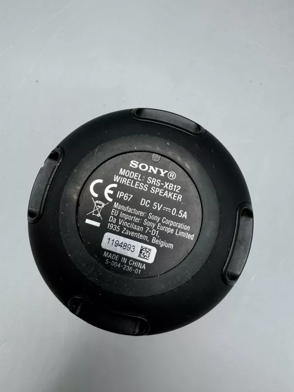 GŁOŚNIK SONY SRS-XB12