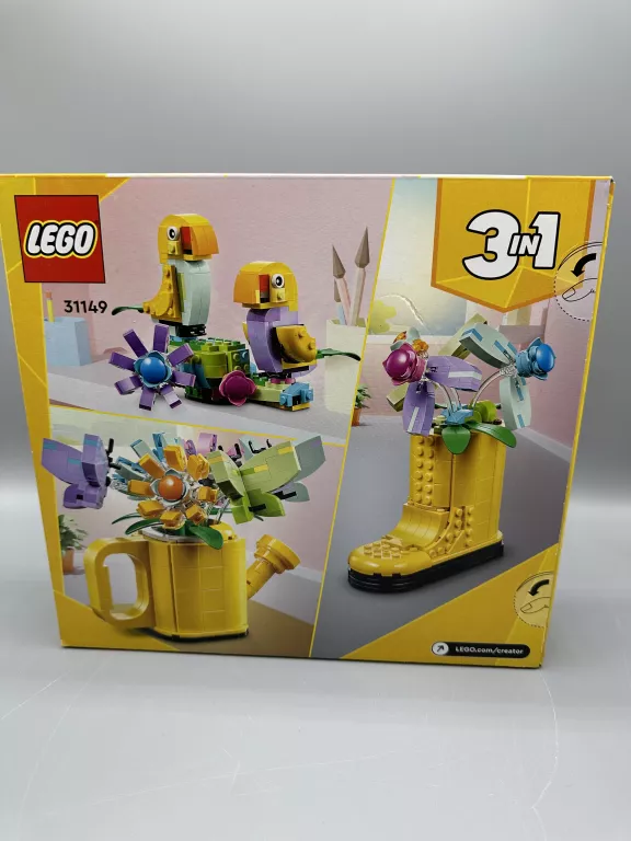 LEGO 31149 CREATOR KWIATY W KONEWCE 3W1